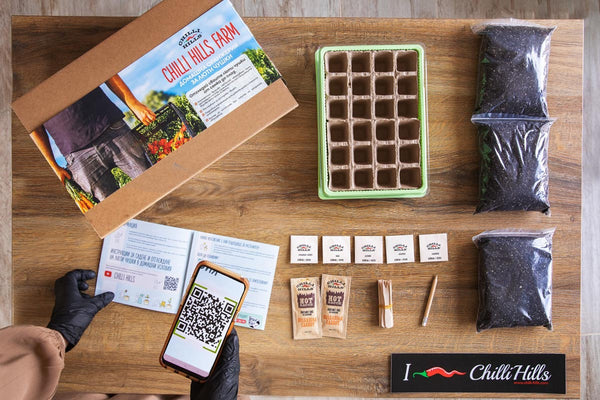 Домашна оранжерия за люти чушки