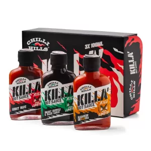 Комплект люти сосове с ферментация Killa Hot Box | Chilli Hills